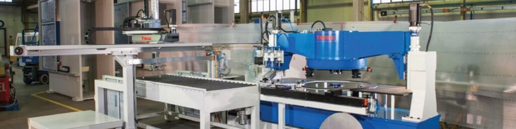Nożyce krążkowe i automatyczne linie Timac-top kategorii