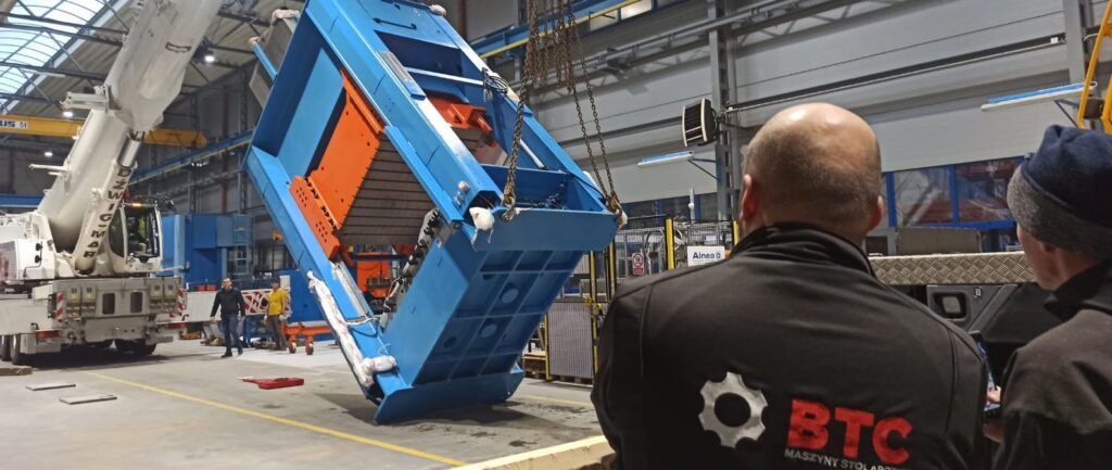 Instalacja automatycznej linii produkcyjnej OMERA-top